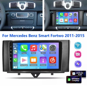 Radio de coche Android GPS para Mercedes Benz Smart Fortwo 2011-2015 reproductor - Imagen 1 de 19