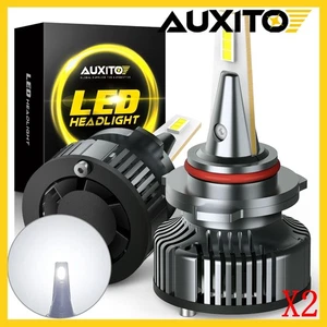 AUXITO 9005 HB3 LED Headlight Bulbs Globes Car Hi/Lo Beam White Xenon 6500K 4x B - Picture 1 of 10