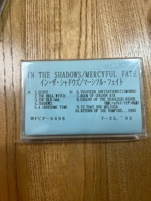 Mercyful Fate- in the shadows Japan promo casstte tape Foto 1 de 2