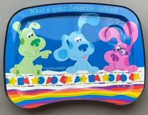Blues Clues Metal T.V Tray Or Homework Tray Older Style 2006 - Picture 1 of 8