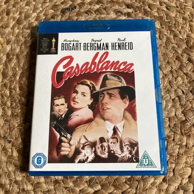 Casablanca Blu-Ray (2010) Humphrey Bogart, Curtiz (DIR) cert U Amazing Value - Image 1 of 4