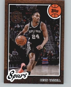 2025-26 Topps Flagship Basketball 45th Anniversary Devin Vassell 80BK-7 - Picture 1 of 2