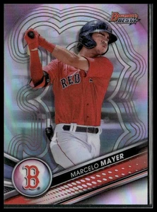 Marcelo Mayer 2022 Bowman's Best Top Prospects Refractor #TP-8 Boston Red Sox - Bild 1 von 2
