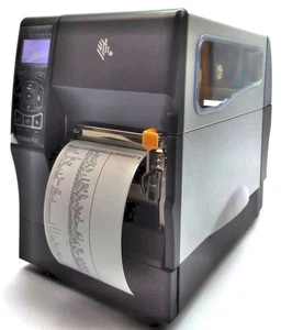 Zebra ZT200 Industriedrucker Ethernet ZT23042-T31200FZ mit Sparschäler & Aufwickler - Bild 1 von 7
