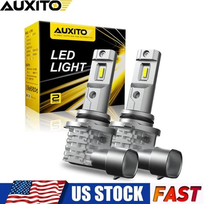 9006 LED Headlight Bulbs Low Beam 6500K for Chevrolet Silverado 1500 1999-2006 - Image 1 of 4