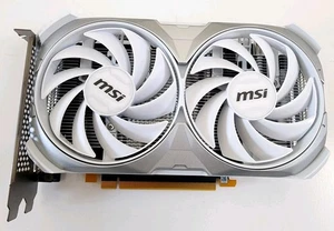 MSI GeForce RTX 4060 Ventus 2X White 8GB OC GDDR6 Grafikkarte - Bild 1 von 6