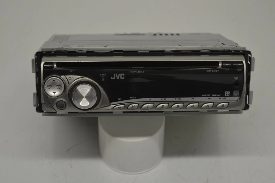 Car radio JVC KD-G341 CD classic car classic collector vintage retro - Image 1 of 4