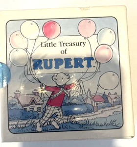 LITTLE TREASURY OF RUPERT. 6 BOARD BOOKS SEALED NEVER BEEN OPENED. - Picture 1 of 3