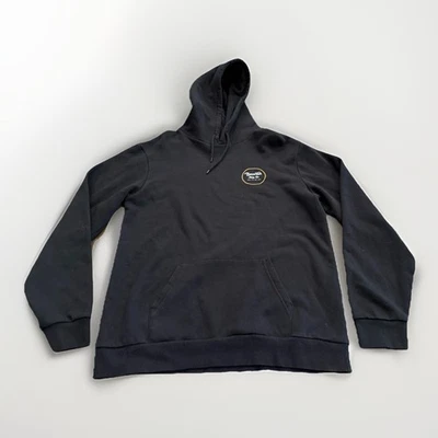Brixton Mfg Co Mens Black Pullover Hooded Cotton Blend Sweatshirt Size L LARGE - Image 1 of 4