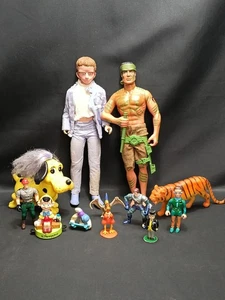 Joblot Bundle of Retro Vintage 80s 90s Early 2000s Action Figures Toys Nostalgia - Picture 1 of 16