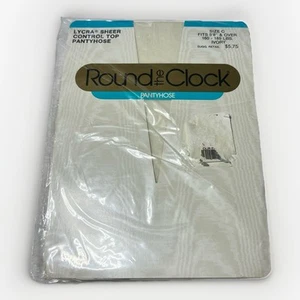 Pantimedias De Colección Redondas El Reloj Transparente Control Top Marfil Talla C Nylons Para Mujer’s - Imagen 1 de 4
