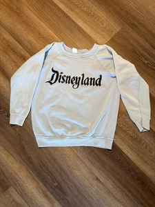 Rare Vintage Walt Disney Disneyland Gussett Crewneck Sweatshirt 60s Yellow Youth - Picture 1 of 12