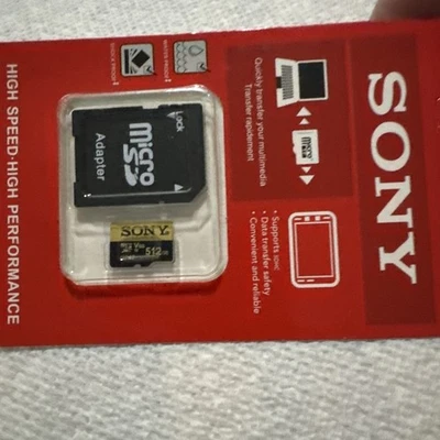 Sony 512GB Micro SD High-Speed Memory Card - Image 1 of 2