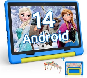 Kids Tablet 10 inch Android 14 Octa-Core, 8GB RAM+64GB ROM, 1280 * 800 IPS, 5MP+ - Picture 1 of 7