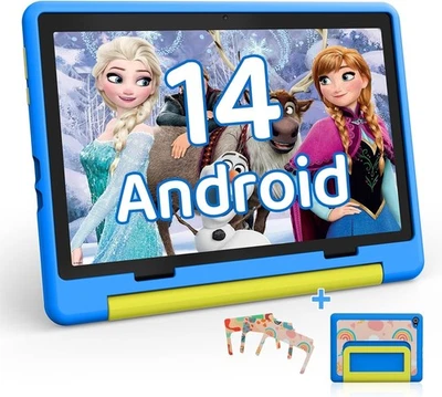 Kids Tablet 10 inch Android 14 Octa-Core, 8GB RAM+64GB ROM, 1280 * 800 IPS, 5MP+ - Image 1 of 4