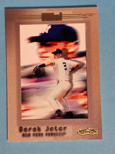 2001 Fleer Showcase Avant Card Derek Jeter New York Yankees #106 ⚾ - Picture 1 of 2