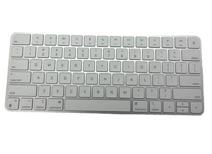 Apple Magic Keyboard A2450 2024 Usb-c/Lightning Cable English Silver - Picture 1 of 2