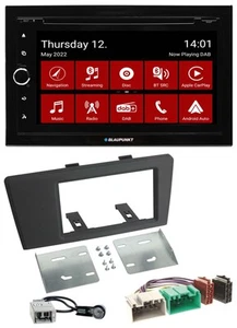 Blaupunkt MP3 DVD Bluetooth DAB 2DIN USB Autoradio für Volvo S60 S70 C70 V70 00- - Bild 1 von 10