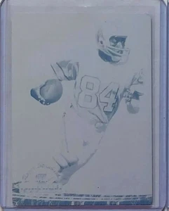 1/1 WEISSE SCHUHE JOHNSON 1994 TED WILLIAMS DRUCKPLATTE HOUSTON OILERS 1 VON 1 - Bild 1 von 2