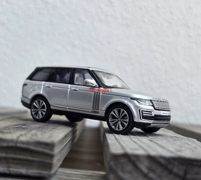 TG Masdi 1:64 2020 Silver Range Rover SUV ORV Sports Model Diecast Collect Car - Image 1 of 4