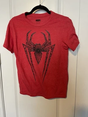 Marvel Boys Red Short Sleeve Spider-Man T-Shirt Spider Man Tee Shirt L 10-12 - Image 1 of 4