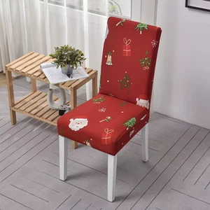 Decoración Navidad Fundas Elásticas Funda Silla para Comedor Oficina Banquete C - Imagen 1 de 44