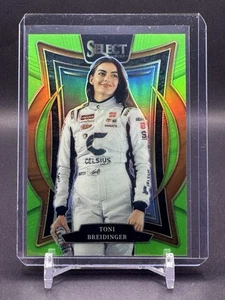 2025 Panini Select NASCAR Toni Breidinger Verde Neon Prizm #/75 - Foto 1 di 2