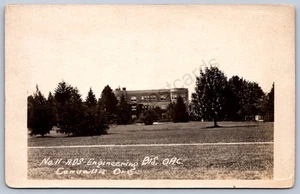 K40/ Corvallis Oregon RPPC Postcard c1910 Engineering Building College 439 - Picture 1 of 2