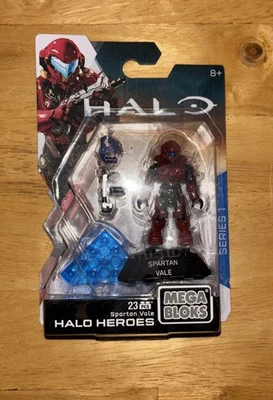 Mega Bloks Halo Heroes Spartan Vale Series 1 Figure - Image 1 of 2