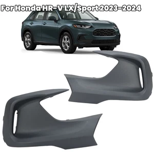 PAIR Bumper Fog Light Cover Bezel Frame Left&Right For Honda HR-V HRV 2023-2025 - Picture 1 of 19
