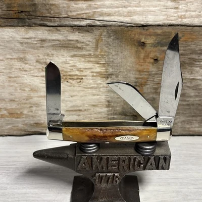 1970 CASE XX 5392 STAG HANDLE 10 DOT STOCKMAN KNIFE - BEAUTIFUL AMAZING STAG - Image 1 of 4