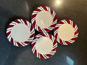 Longaberger Keramik Pfefferminz Twist Untersetzer 4er Set - Bild 1 von 3
