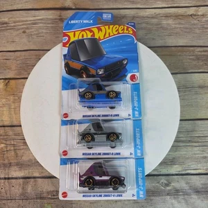 Hot Wheels Skyline 2000GT-R LBWK Set di 3 J-Imports Serie Mattel 2023 - Foto 1 di 22
