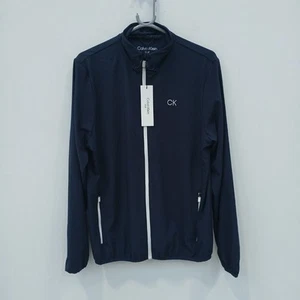 Calvin Klein Golf Jacket Size S Mens Blue New with Tags FLT-FPL - Picture 1 of 8