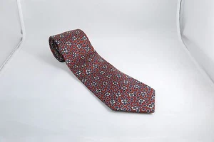 Vintage CHANEL Men's Necktie - Red Paisley  - Picture 1 of 7