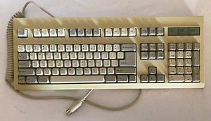 Vintage BTC Model BTC-5.3 Series Wired Mechanical Clicky Keyboard 5 Pin Plug (px - Picture 1 of 11