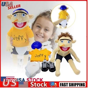 🎁Jeffy Puppet Cheap Sml Jeffy Hand Puppet Plush Toy Stuffed Doll Kids Gift - Picture 1 of 19