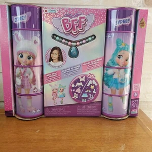 Cry Babies BFF Coney & Sydney 2 Pack Fashion Doll Gift Set w/ 20+ Surprises NEW - Picture 1 of 5