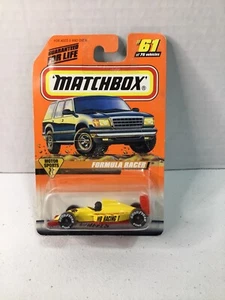 Matchbox  (61of 75)  Formula Racer   (1997 release ) - Picture 1 of 3