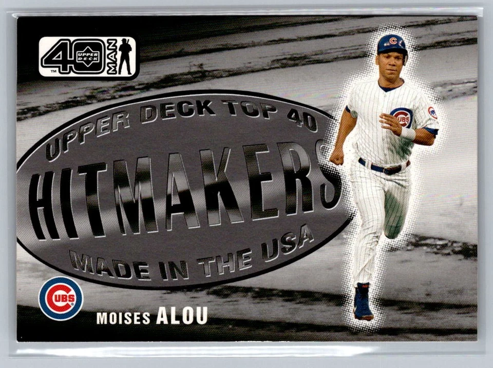 2002 Upper Deck 40-Man #1059 Moises Alou - Image 1 of 2