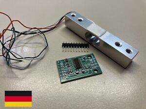 Digitale Wägezelle Gewichtssensor 5kg mit HX711 AD Modul für Mikrocontroller NEU