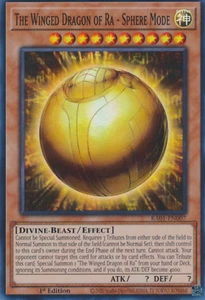 The Winged Dragon of Ra - Sphere Mode - RA01-EN007 - Super Rare 1st Edition- NM - Picture 1 of 1