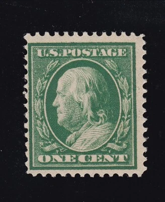 US 357 1c Franklin Unused F-VF OG NH SCV $190 (BB8) - Image 1 of 2