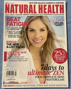 Natural Health & Beauty Magazine August 2014 Printed In UK Beat Fatigue - Picture 1 of 2