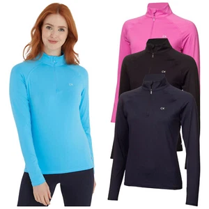 Calvin Klein Golf Bolina Half Zip Top Suéter Ligero Pullover CK Gym - Imagen 1 de 10