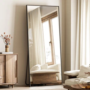 Large Mirrors for Wall, 65"X24" Full Length Mirror with Stand, Full Body Mirr... - Picture 1 of 1