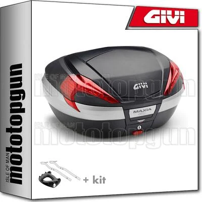 FUNDA GIVI MAXIA 4 V56NN + SOPORTE HONDA CB 1000 R 2012 12 2013 13 2014 14 2015 15 Foto 1 de 4