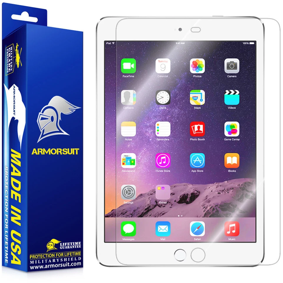 ArmorSuit Apple iPad Mini 2 w/ Retina Display (Wifi + LTE)  Screen Protector USA - Image 1 of 4