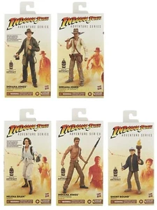 INDIANA JONES ADVENTURE 6" TEMPLE OF DOOM,HELENA,HYPNOTIZED,DIAL OF DESTINY SET - Picture 1 of 6
