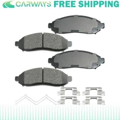 Pastillas de freno delanteras traseras cerámicas Pathfinder 2006-2007 Xterra 2005-2012 A16 TX Foto 1 de 4